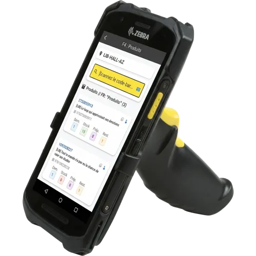 GSE-Web sur terminal PDA Zebra gestion de stock